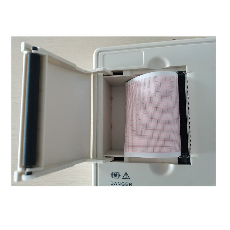 Machine d' électrocardiogramme médical avancée de haute qualité 3 12 canaux Machine d' électrocardiogramme mobile métallique Machine d' électrocardiogramme portable