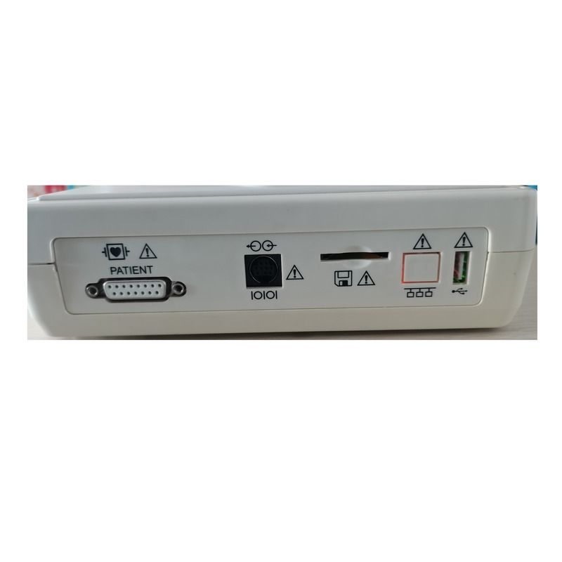 Machine d' électrocardiogramme médical avancée de haute qualité 3 12 canaux Machine d' électrocardiogramme mobile métallique Machine d' électrocardiogramme portable