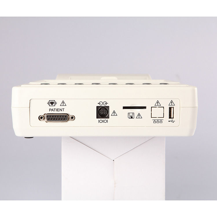 Électrocardiographe métallique portable à 12 canaux, électrocardiogramme CE, électrocardiographe pour hôpital, médical, CE, ISO, électrocardiographe