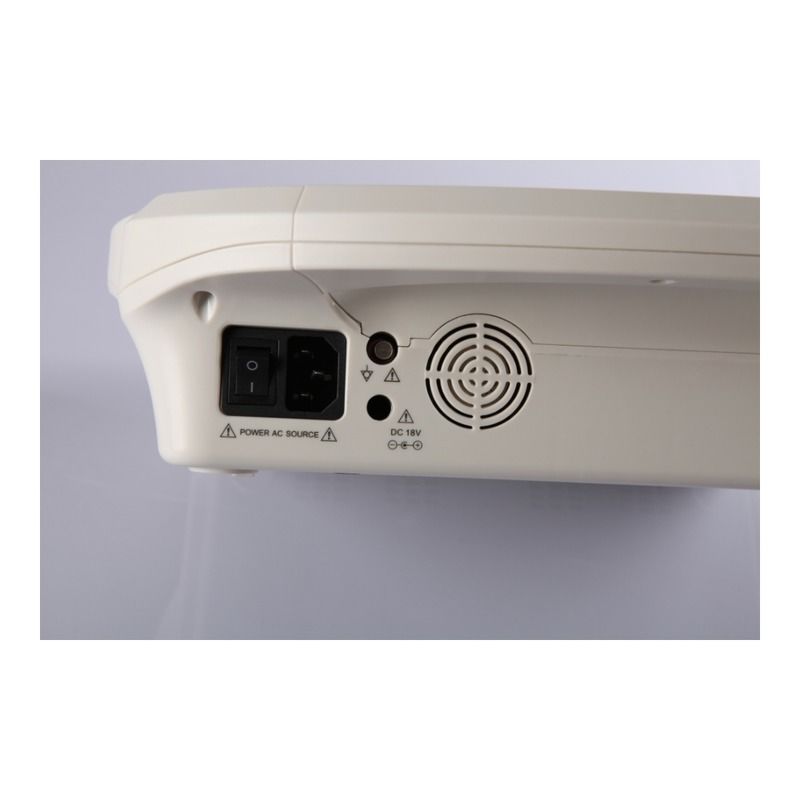 Électrocardiographe portable en métal à 12 dérivations avec analyseur, fabricant d'électrocardiographes