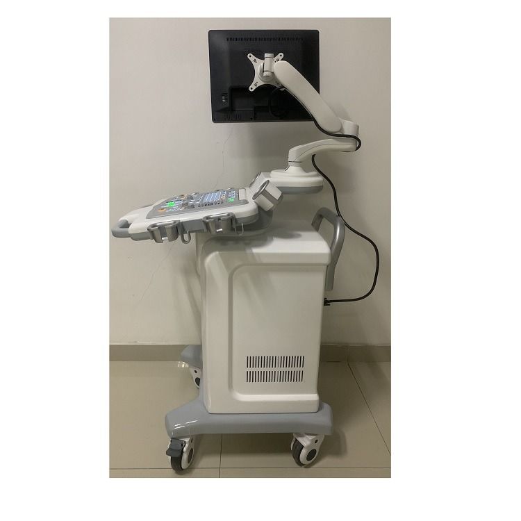 Hôpital à l'extérieur du chariot 15 pouces machine à ultrasons ultrasons numérique couleur Doppler machines à ultrasons édical