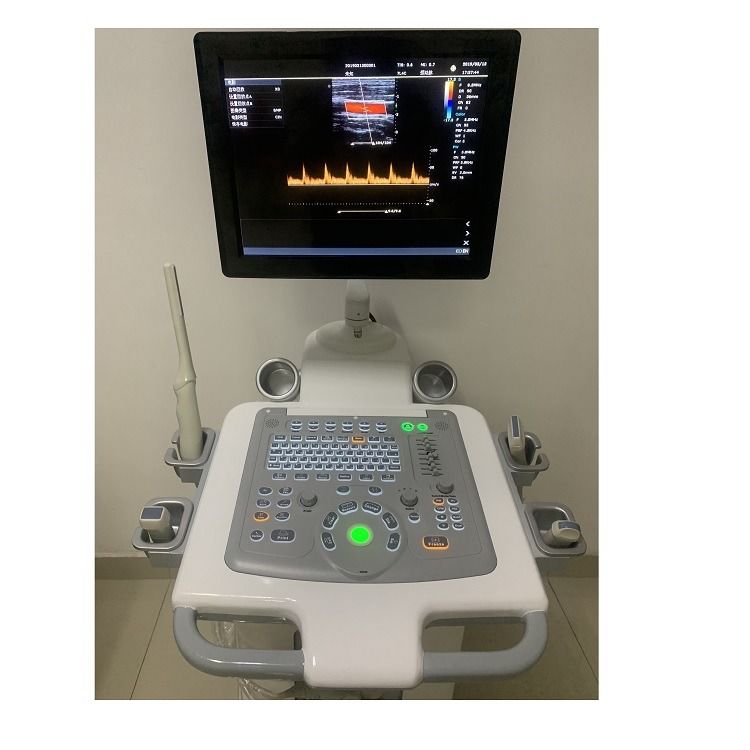 Chine Chariot Numérique Couleur Doppler Échographie Appareil Médical Échographique Hôpital Extérieur