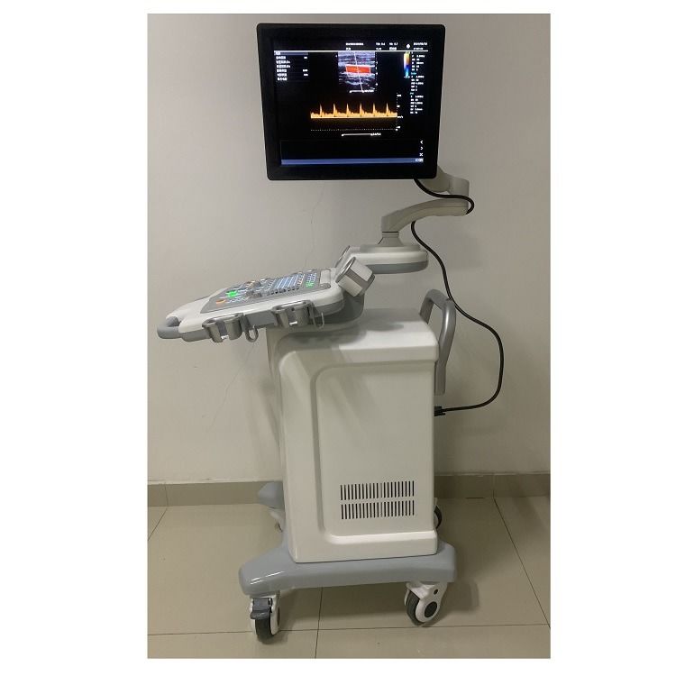 Chine Chariot Numérique Couleur Doppler Échographie Appareil Médical Échographique Hôpital Extérieur