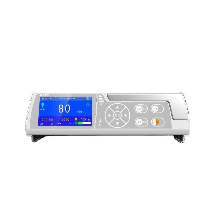 Pompe à perfusion électrique automatique en métal pour soins intensifs, ambulance, Chine, pompe à perfusion
