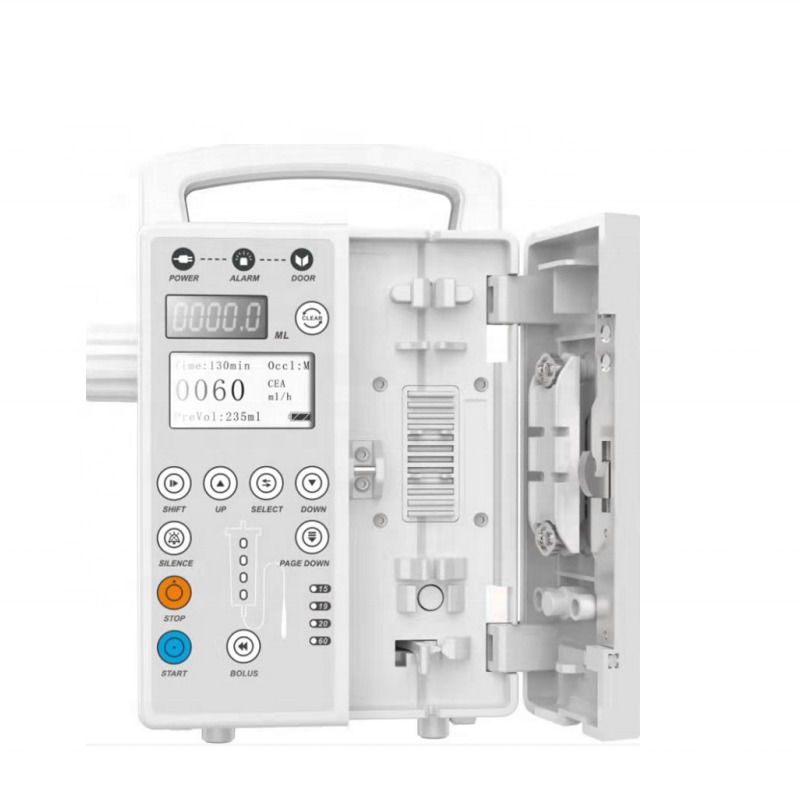 Pompe à perfusion automatique portable médicale durable, pompe à perfusion volumétrique de soins intensifs, pompe à perfusion volumétrique de soins intensifs