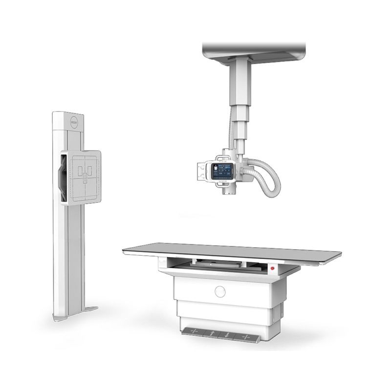 Radiologie numérique médicale Rayons X Clinique Appareil de radiographie Prix CMT-RX100