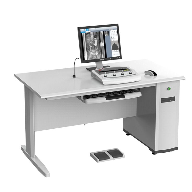 Système de radiographie de l'hôpital X-Ray Appareil de clinique Système de radiographie numérique Poste de travail