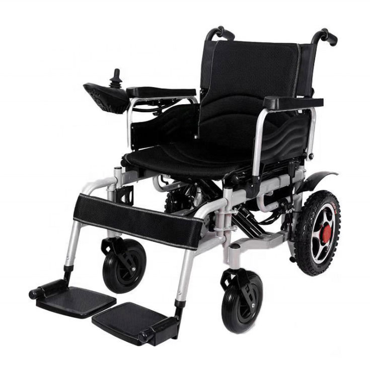Fauteuil roulant électrique pliable léger et bon marché pour personnes handicapées, motorisé, automatique, électrique, pour personnes handicapées de 140 kg
