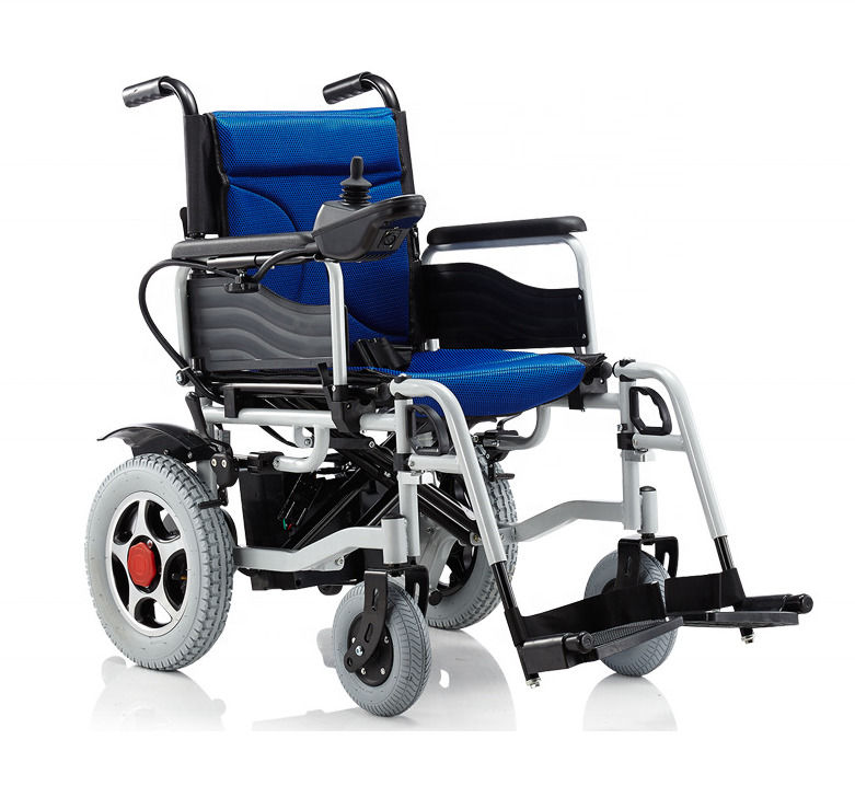 Fauteuil roulant électrique pliable léger et bon marché pour personnes handicapées, motorisé, automatique, électrique, pour personnes handicapées de 140 kg